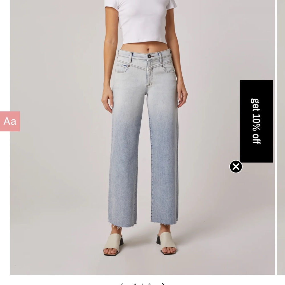 Women's Light Blue Jeans - Edyson Conrad Jeans